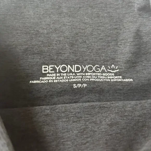 Beyond Yoga Women's Darkest Night Spacedye High Waisted Biker Shorts Size S - Picture 8 of 8